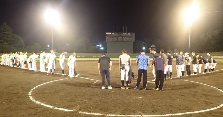 第69回職場対抗野球大会 準決勝第1試合（8／31）の結果