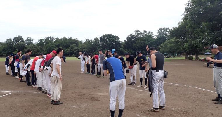 第70回職場対抗野球大会7月15日試合結果